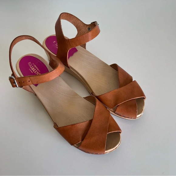 Swedish Hasbeens Mirja Debutant Clogs - Picture 1 of 13